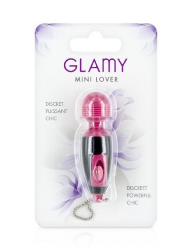 Mini vibro wand porte-clés