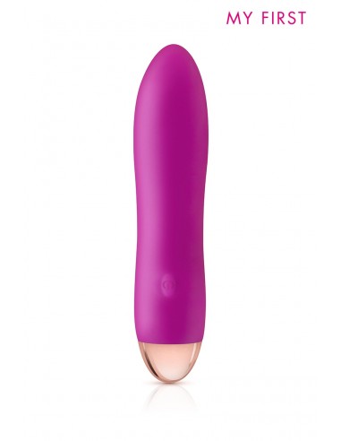 Vibromasseur rechargeable Pinga rose - My First