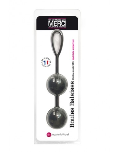 Boules anales 12x4,5cm - Jacquie et Michel