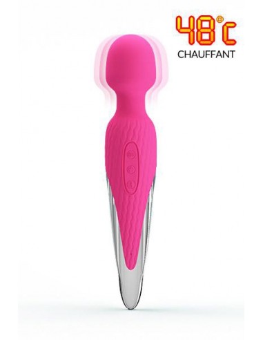 Vibromasseur wand chauffant