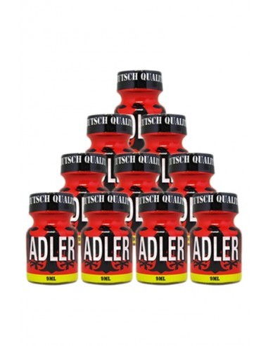 Pack 10 Poppers Adler 10ml