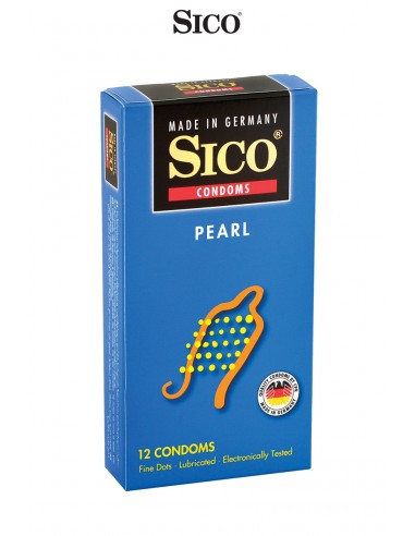 12 préservatifs Sico PEARL