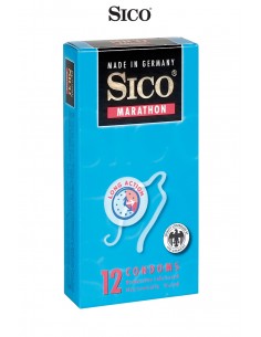 12 préservatifs Sico MARATHON