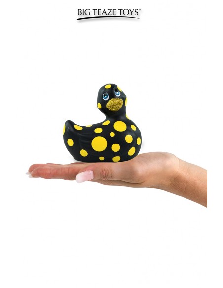 Mini canard vibrant Happiness noir
