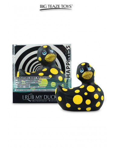 Mini canard vibrant Happiness noir