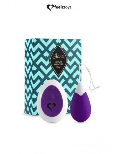 Oeuf vibrant Anna violet - Feelztoys