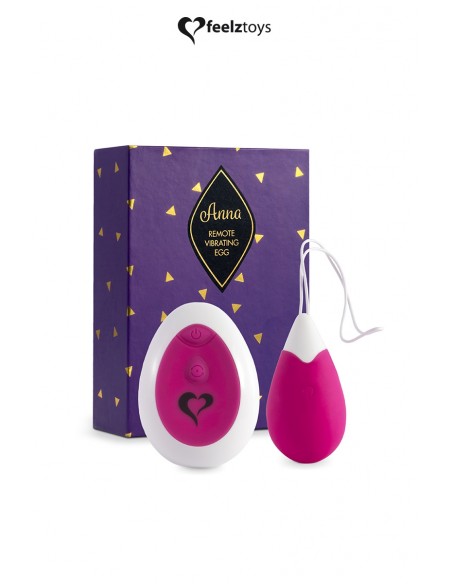 Oeuf vibrant Anna rose - Feelztoys