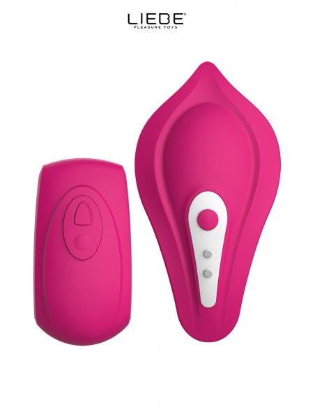 Stimulateur chauffant télécommandé Panty Vibe - cerise Stimulateur chauffant télécommandé Panty Vibe - cerise
