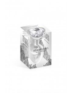 Plug bijou coeur aluminium M - Hidden Eden 2