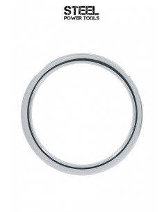Cockring Ribbed acier 2