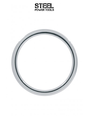 Cockring Ribbed acier