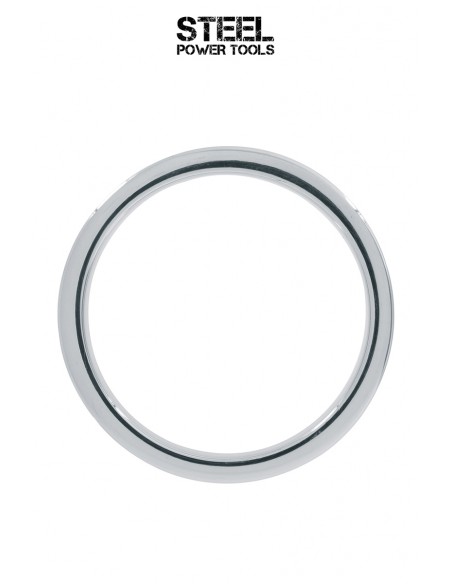 Cockring Ribbed acier