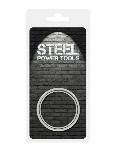 Cockring Ribbed acier