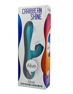 Vibro rabbit Caribbean Shine bleu - Alive 2
