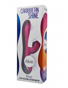 Vibro rabbit Caribbean Shine - rose 2