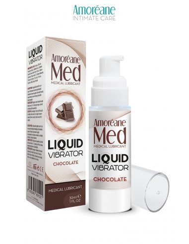 Lubrifiant Liquid Vibrator Chocolat 30ml - Amoreane Med