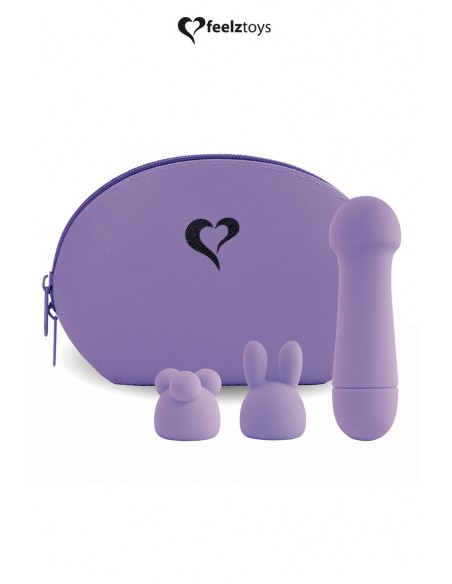 Mini vibromasseur Mister Bunny violet - Feelztoys