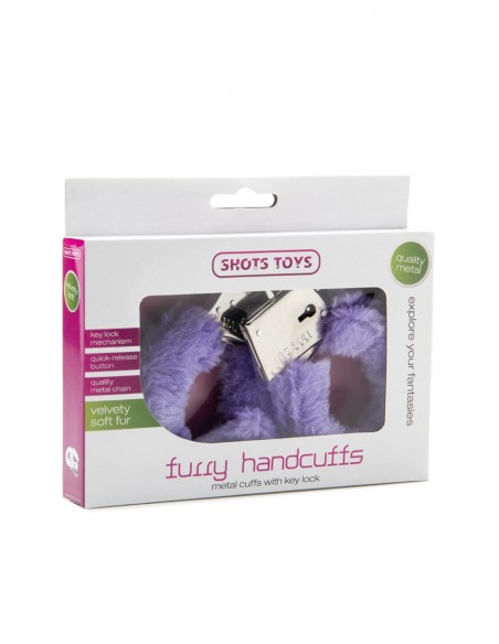Menottes fourrure Shots - violet