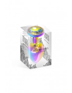 Plug bijou aluminium Rainbow M - Hidden Eden 2
