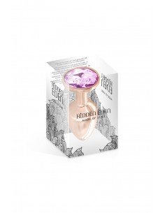 Plug bijou aluminium rose gold S - Hidden Eden 2
