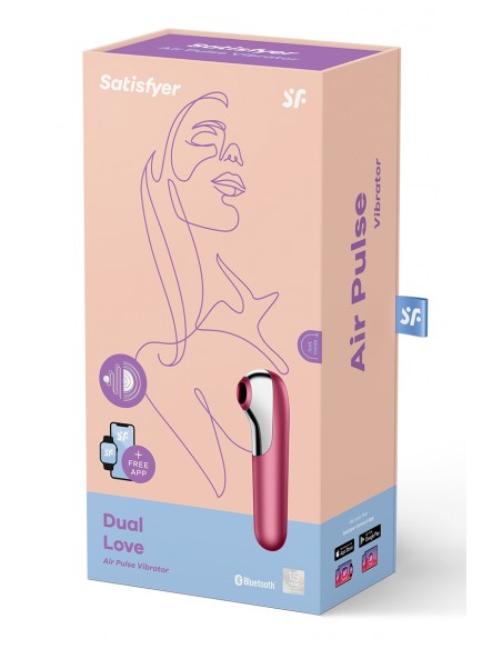 Stimulateur Satisfyer Dual Love rose Stimulateur Satisfyer Dual Love rose