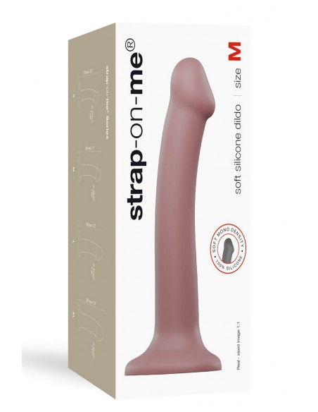 Dildo mono densité vieux rose L - Strap On Me