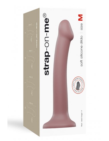 Dildo mono densité vieux rose S - Strap On Me