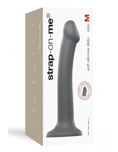 Dildo mono densité gris XL - Strap On Me