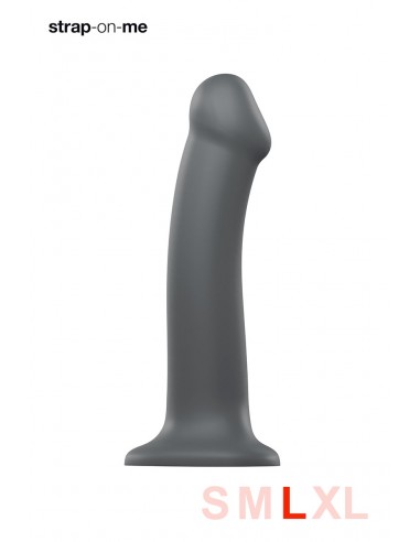 Dildo mono densité gris L - Strap On Me