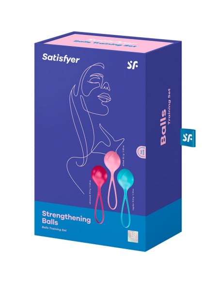 Set de 3 boules de Geisha Strengthening Balls - Satisfyer