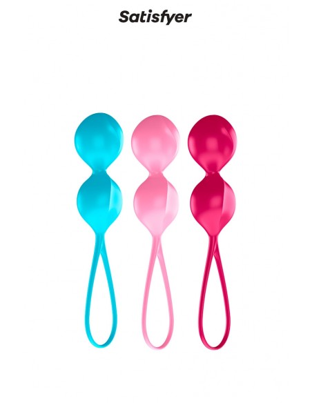 Set de 3 boules de Geisha V Balls - Satisfyer