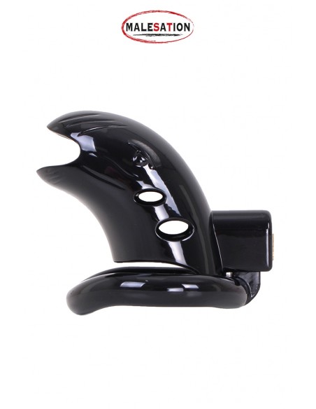 Cage de chasteté ABS noire - Malesation