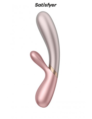Rabbit chauffant Hot Lover rose - Satisfyer