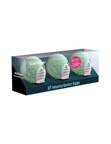 3 Masturbateurs Eggs Riffle - Satisfyer