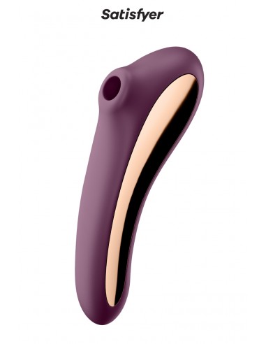 Stimulateur Dual Kiss bordeaux - Satisfyer