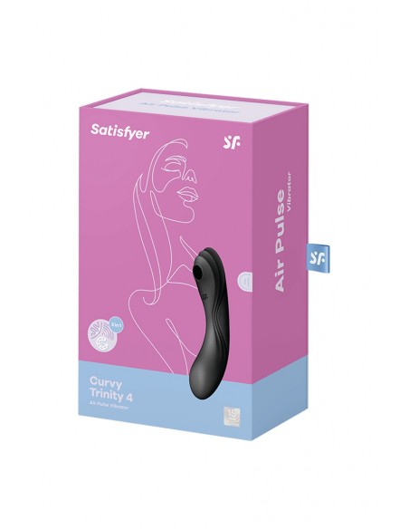 Stimulateur Curvy Trinity 4 - satisfyer Stimulateur Curvy Trinity 4 - satisfyer