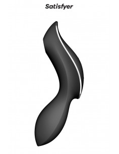 Vibro à air pulsé Curvy Trinity 2 noir - Satisfyer 2