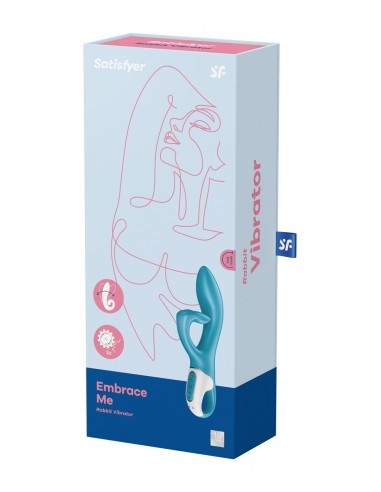 Vibro Rabbit Embrace Me Bleu - Satisfyer