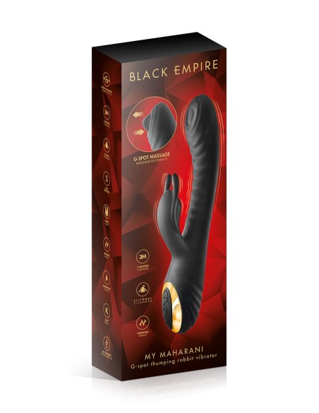 Vibrator Rabbit My Maharani - Black Empire