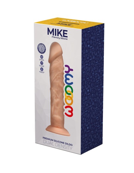 Mike Dual-Density-Silikondildo – Wooomy