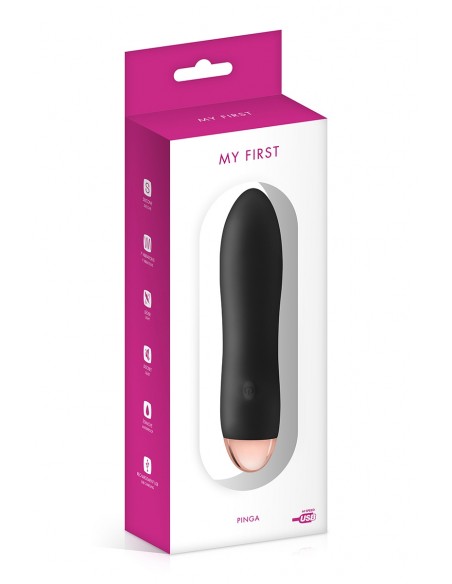 Pinga wiederaufladbarer Vibrator schwarz – My First