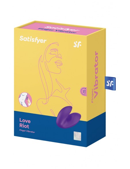 Stimulateur Love Riot violet - Satisfyer Stimulateur Love Riot violet - Satisfyer