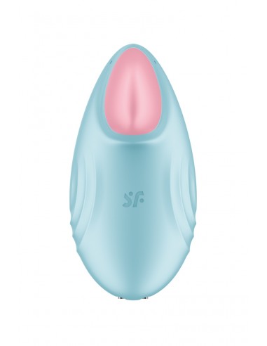 Stimulateur connecté Tropical Tip bleu - Satisfyer Stimulateur connecté Tropical Tip bleu - Satisfyer