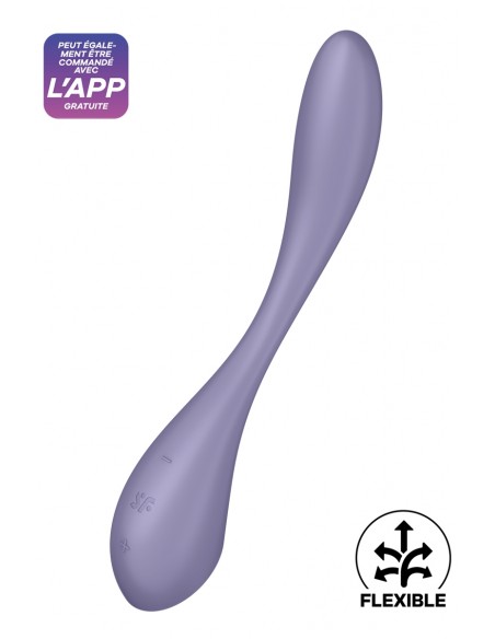 Vibromasseur G Spot Flex 5+ gris - Satifyer