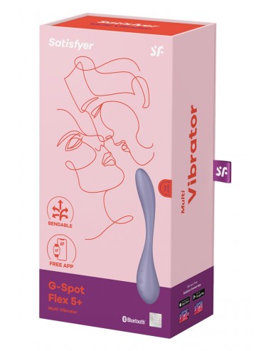 Vibromasseur G Spot Flex 5+ gris - Satifyer