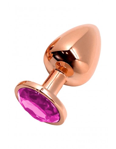 Plug bijou Tralalo rose L - Wooomy