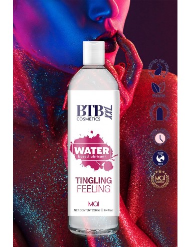 Lubrifiant stimulant base eau 250 ml - BTB