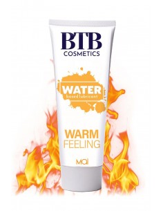 Lubrifiant chauffant base eau 100 ml - BTB 2