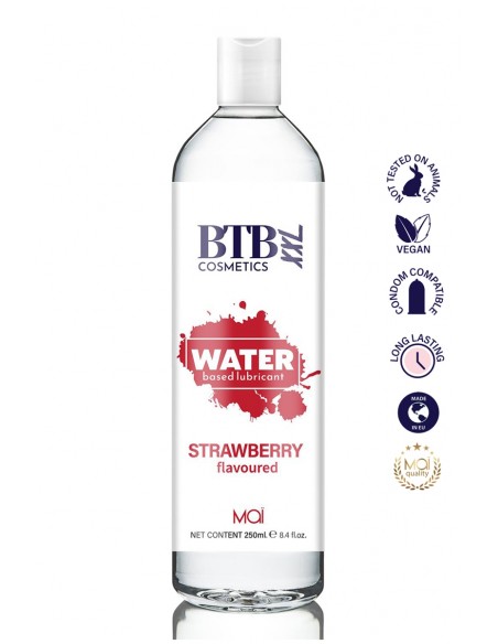 Lubrifiant parfumé Fraise 250 ml - BTB