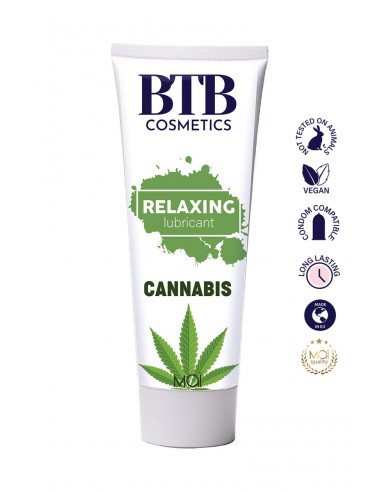 Lubrifiant relaxant au cannabis 100 ml - BTB